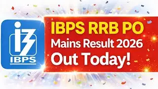 📢📢 IBPS RRB PO (MAINS RESULT) TODAY✅ Be Ready 🔥
