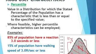 CE432: Traffic Engineering - Characteristics of User/Veh/Roadway