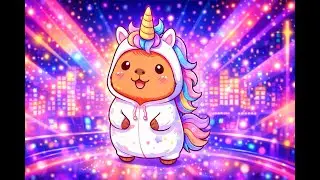 Capybara Unicorn 🦫🦄✨ | A Sing-Along Song | HappiMelodies