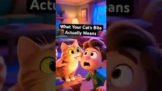 What Your Cat's Bite Actually Means #catsoftiktok #petlove