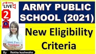 APS (AWES)-2021 New Eligibility Criteria| Full Notification, Eligibility, Age | Aim for Teaching
