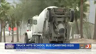 VIDEO: School bus crash sparks discussion about making that intersection safer