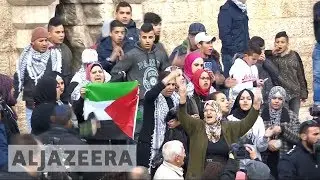 Protests across Palestine against US Jerusalem move