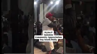 Styles P and Jadakiss shutdown community appreciation day in South Philadelphia