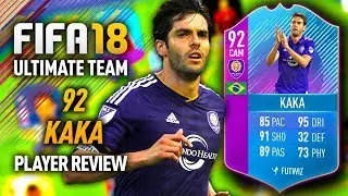 FIFA 18 END OF AN ERA KAKA (92) *PREMIUM SBC* PLAYER REVIEW! FIFA 18 ULTIMATE TEAM!
