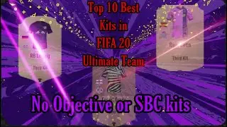 10 BEST Fifa 20 Ultimate Team Kits! - FUT 20 Best kits!