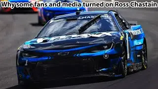 Why some fans and media turned on Ross Chastain
