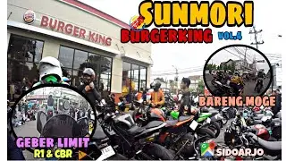 SUNMORI BURGER KING SIDOARJO VOL 4 || BARENG MOGE R1 &lrm;@BangDi.  - VLOG#48