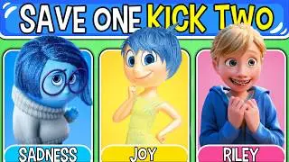 Save ONE Character - INSIDE OUT 2 | Inside Out 2 Full Movie Quiz