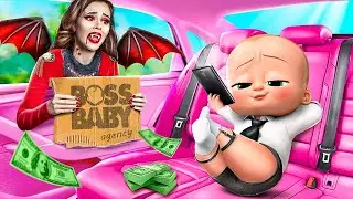 ¡Agencia de Adopcion de un Jefe en Pañales! ¡Una Sirena y un Vampiro Adoptaron al Bebé Jefe!