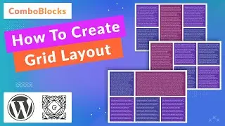how to create grid layout in wordpress In Gutenberg?