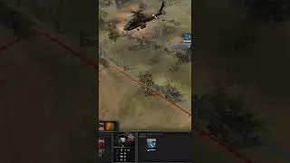 AH-64 Apache Support | Company Of Heroes Modern Combat Mod #shorts #aviation #companyofheroes