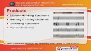 Twin Shaft Mixer by Cosmos Construction Machineries And Equipments Private Limited, Pune