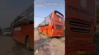 Volvo Buses Back Height ??!! 🥵 #buses #travel #like #vlog #youtuber #volvobuses #bus #jaipur #jammu