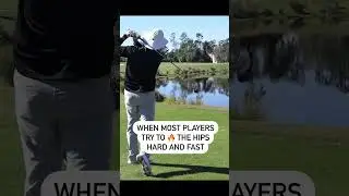 Firing the hips too fast in the golf swing