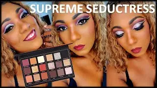SUPREME SEDUCTRESS Palette - Bold Silver Cut Crease Eye Look