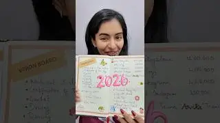 2026 vision board set aayo sundarees ?? #shortsvideo #visionboard #2026goals