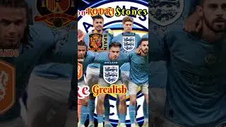 Manchester City starting 11 player vs inter Milan in UCL final 2021 and their national team#football