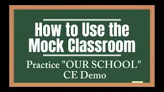 51TALK  HOW TO PRACTICE FOR YOUR CE DEMO/ HOW TO USE MOCK CLASSROOM OR AC 2025  / OUR SCHOOL