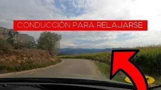 🚗4K   RELAJANTE PASEO EN COCHE/CARRO PARA RELAJARSE (Ruido Blanco)🚗💤🎧