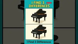 🎹 Find 3 Differences | Piano Puzzle