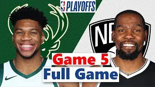 Brooklyn Nets vs. Milwaukee Bucks Full Game 5 Highlight | NBA Playoffs 2021