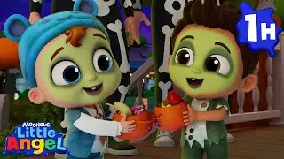 Spooky but Fun 🎃 Trick or Treat |  Little Angel Halloween | Moonbug Kids - Fun Stories and Colors