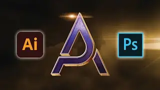 AP logo mockup design in illustrator + Photoshop | illustrator Tutorials Photoshop Tutorials