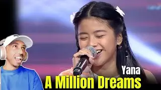 Yana Goopio - A Million Dreams | The Voice Kids | ZuluModo REACTION