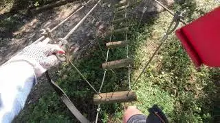 Green Course; Full Course 5.3K POV @30fps TreeHoppers, Aerial Adventure Park