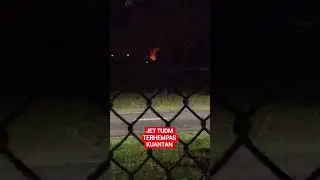 Jet TUDM TERHEMPAS KUANTAN #shortreels #rajabaung #shortvideo