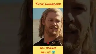 Thor all tongue ability #shorts #facts #thor #marvel