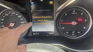 MERCEDES-BENZ COLLISION PREVENTION Assist Plus ne fonctionne pas ✅️
