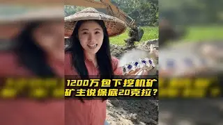 1200万包6框矿砂，保底20克拉！这波能赚翻？