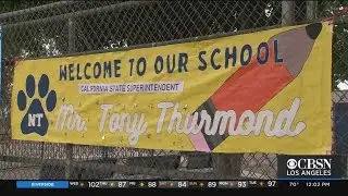 California Supt. Tony Thurmond Visits Schools In South El Monte