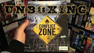 Unboxing Conflict Zone - PC Real time strategy game from 2001