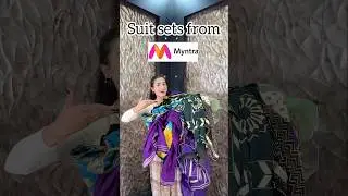 Which one did you like the most?💁🏻&zwj;♀️ #myntrahaul #myntra #suitset #gimaashi