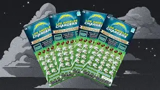 Kickers Get Paid How Much Just To Miss? | $10 - LA Chargers Scratchers