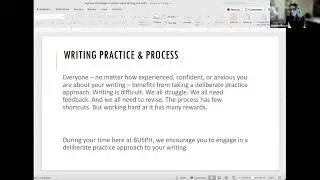 Joys & Challenges of Public Health Writing / Public Health Writing Resources