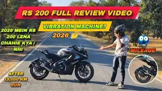 Rs200 Full Review Video | Vibration Machine ? | 2026 Me Lene Se Pehele Dekh Lo | Akrapovic Exhaust |