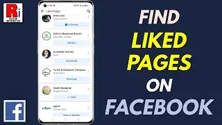 How to Find All Your Liked Pages on Facebook