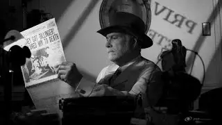 Making a prop newspaper and other paper props for photo and video shoots. (1940s, movie props)
