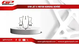 GP Kompozit SYM Jet X Uyumlu Koruma Demiri Montajı