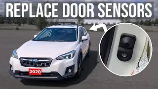 Как заменить датчик двери на Subaru Crosstrek (2018-2023)