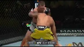 Rick Glenn KO Joaquin Silva highlight UFC vegas 29 #shorts