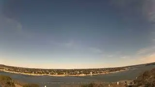 01/10/2026: Lake Travis, Texas (Austin, TX): 4K, 60fps Daily Weather & Boat Traffic Timelapse Video