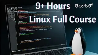 Mastering Linux: Full Course in Telugu: 9 hours Full Video with Real Time examples | Nagireddy Venna