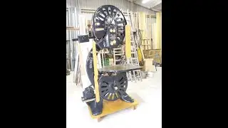 The rebirth of an old german bandsaw Die Wiedergeburt einer alten deutschen Bandsäge