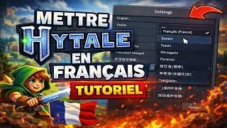Comment mettre Hytale en fran&ccedil;ais 🇫🇷 | Tutoriel rapide et simple