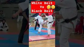 GIRLS FIGHT White Belt Vs Black Belt फाइट में क्या हुआ 😩 ज़रूर देखें 🫣 #shortsviral #fighting